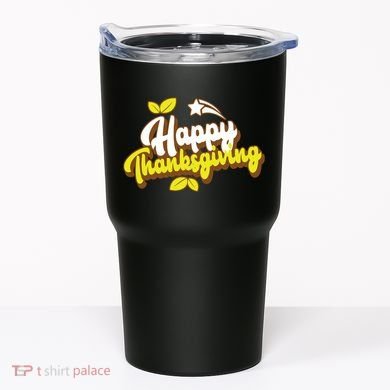 Happy Thanksgiving Holiday Cute Tumbler