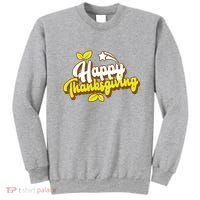 Happy Thanksgiving Holiday Cute Sweatshirt thumb 0