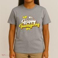 Happy Thanksgiving Holiday Cute T-Shirt thumb 4