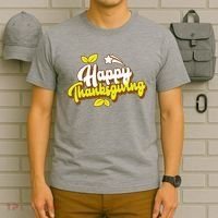 Happy Thanksgiving Holiday Cute T-Shirt thumb 6