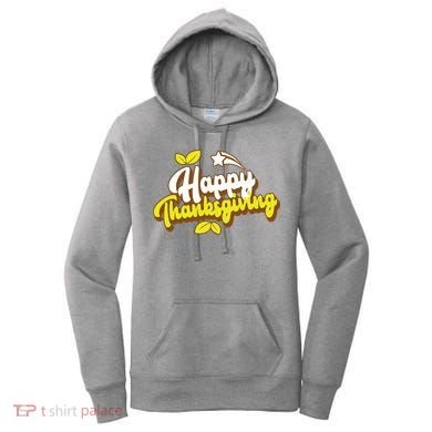 Happy Thanksgiving Holiday Cute Women's Hoodie