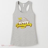 Happy Thanksgiving Holiday Cute Women's Tank Top thumb 0