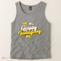 Happy Thanksgiving Holiday Cute Tank Top thumb 2