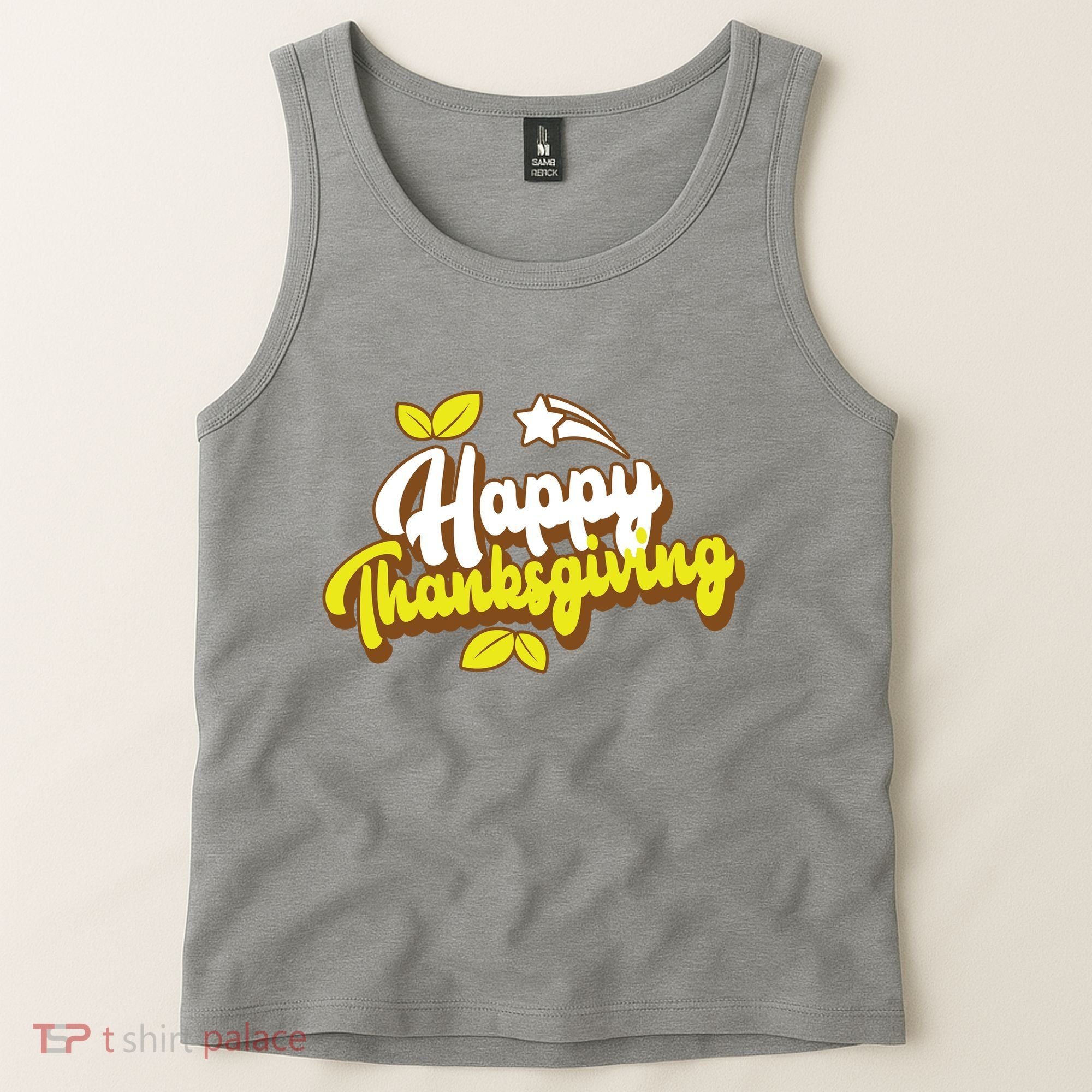 Happy Thanksgiving Holiday Cute Tank Top
