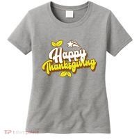 Happy Thanksgiving Holiday Cute Women's T-Shirt thumb 0