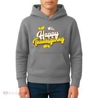 Happy Thanksgiving Holiday Cute Kids Hoodie thumb 4
