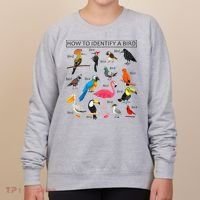 How To Identify A Bird Birds Lover Nature Birdwatcher Women's Sweatshirt thumb 0