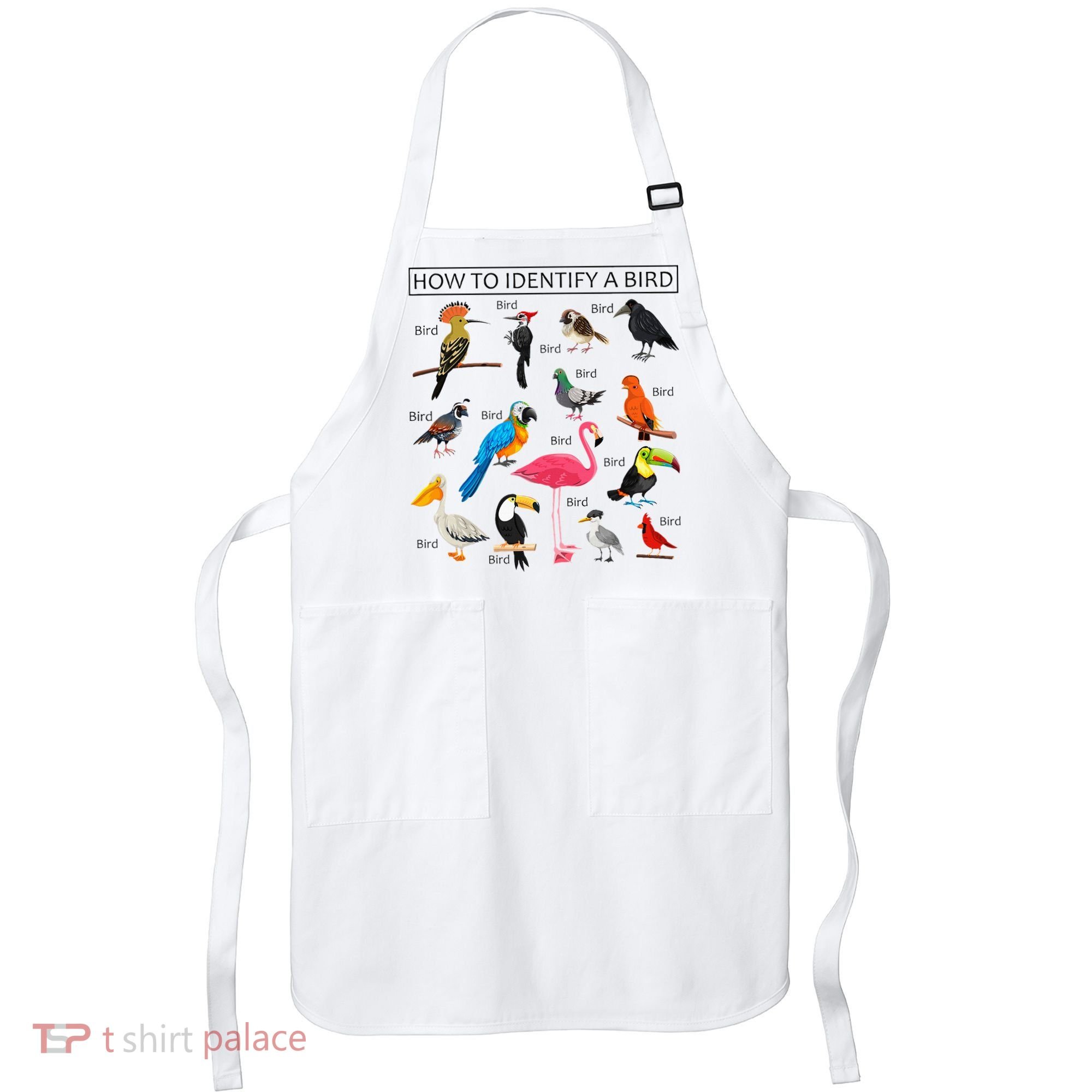How To Identify A Bird Birds Lover Nature Birdwatcher Apron
