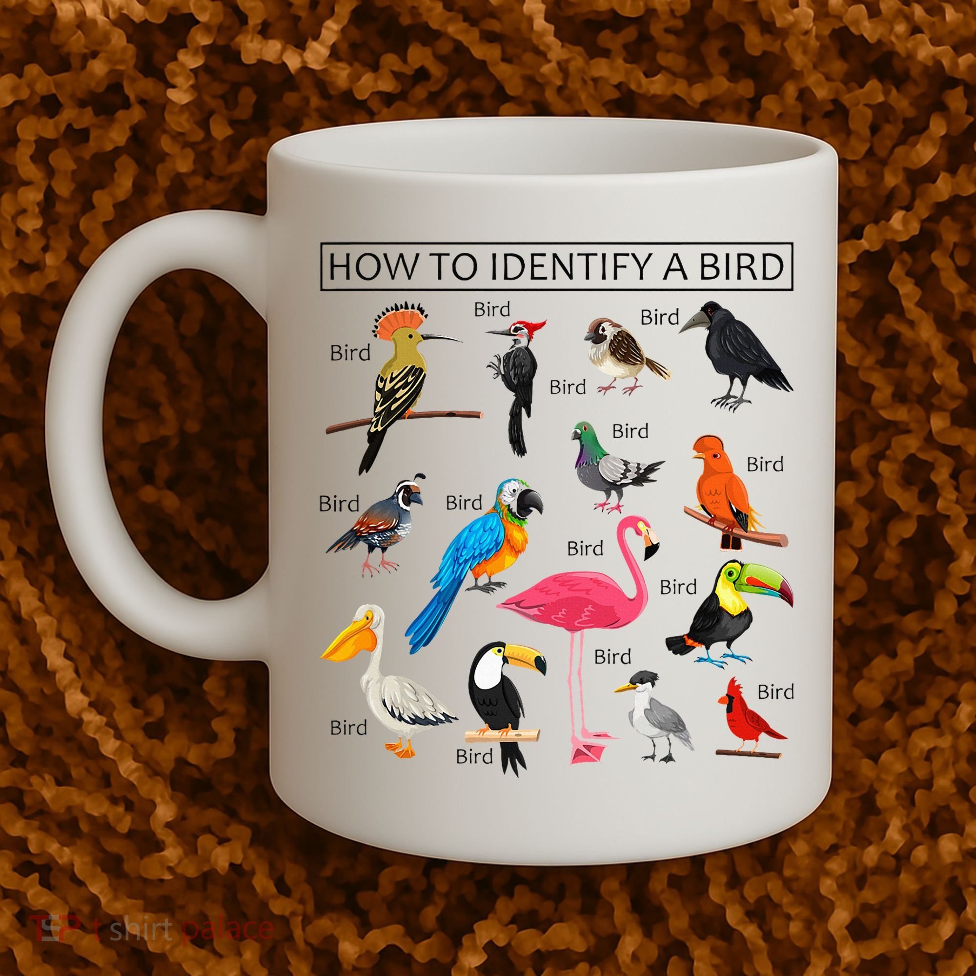 How To Identify A Bird Birds Lover Nature Birdwatcher Coffee Mug
