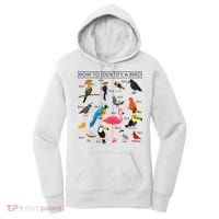 How To Identify A Bird Birds Lover Nature Birdwatcher Women's Hoodie thumb 0