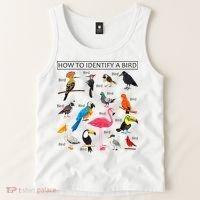 How To Identify A Bird Birds Lover Nature Birdwatcher Tank Top thumb 2