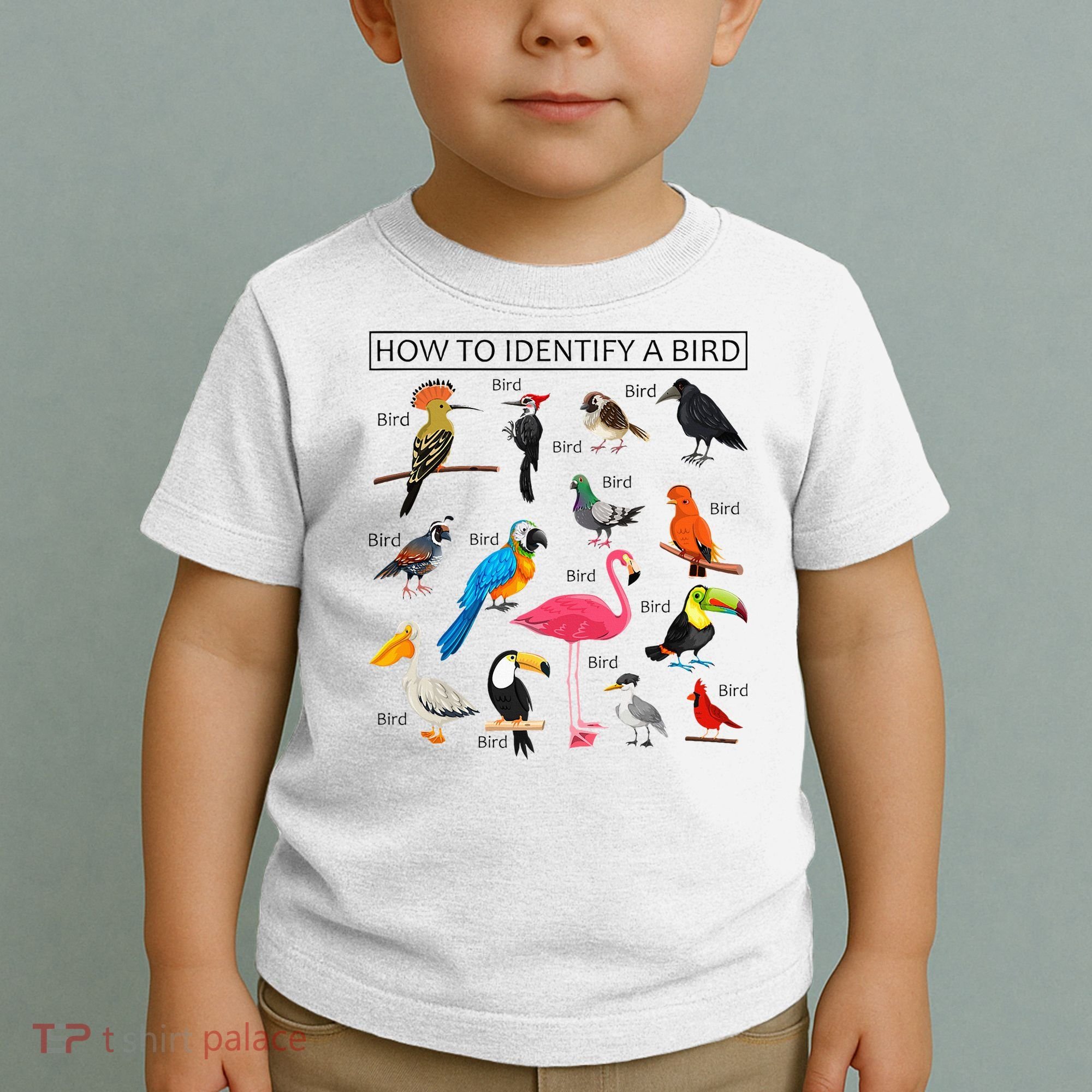 How To Identify A Bird Birds Lover Nature Birdwatcher Toddler T-Shirt