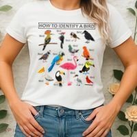 How To Identify A Bird Birds Lover Nature Birdwatcher Women's T-Shirt thumb 2