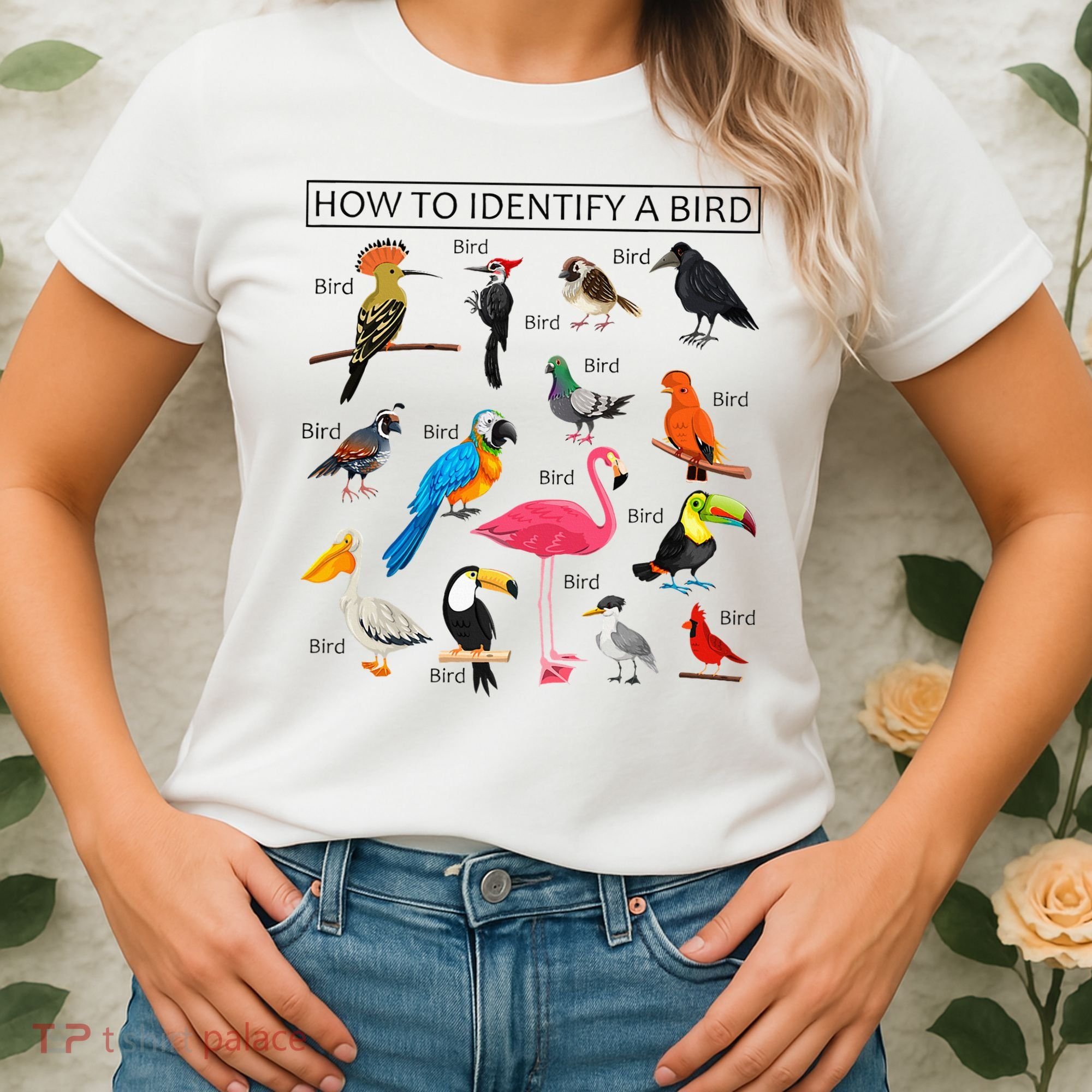 How To Identify A Bird Birds Lover Nature Birdwatcher Women's T-Shirt