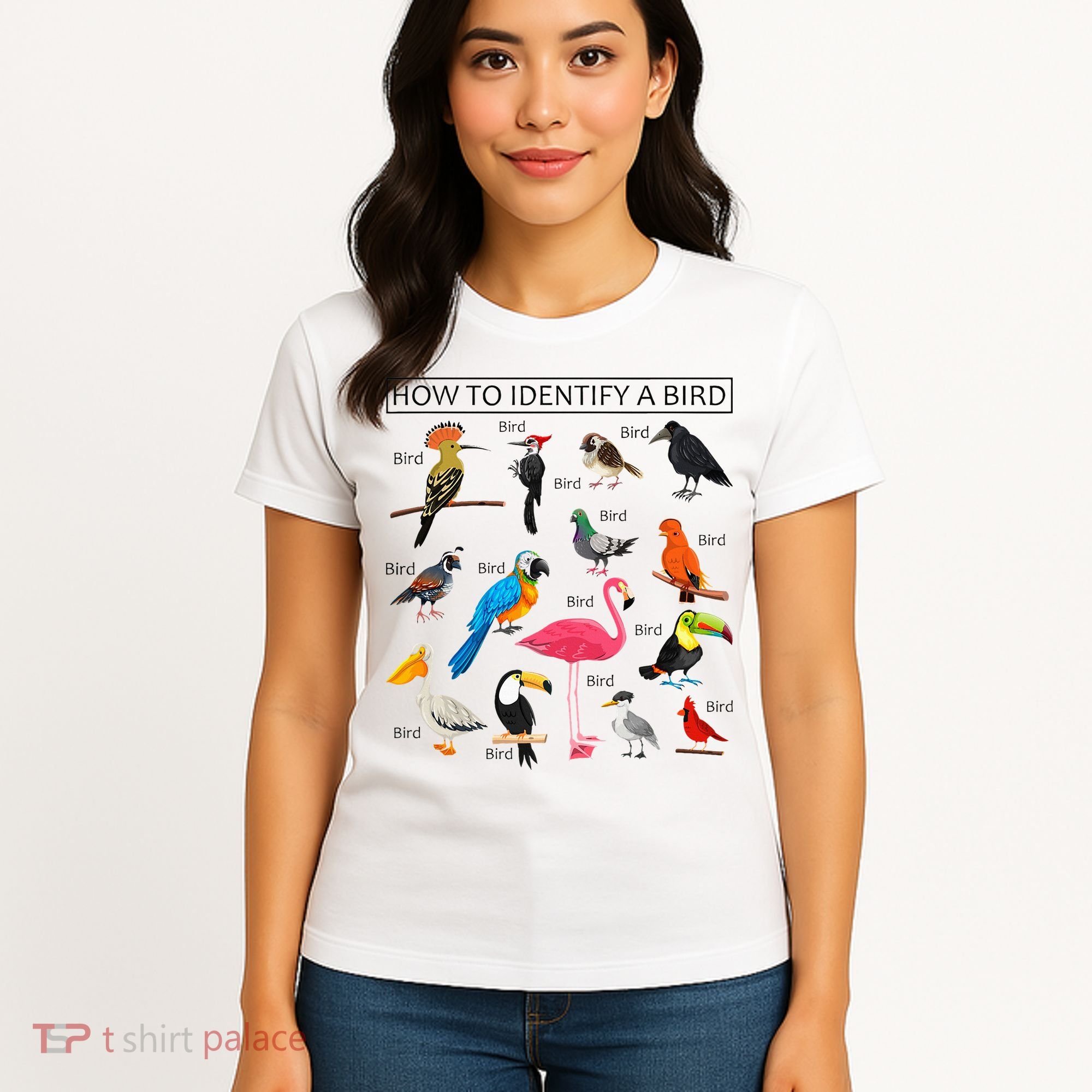 How To Identify A Bird Birds Lover Nature Birdwatcher Women's T-Shirt