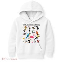 How To Identify A Bird Birds Lover Nature Birdwatcher Kids Hoodie thumb 0