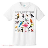How To Identify A Bird Birds Lover Nature Birdwatcher Kids T-Shirt thumb 0