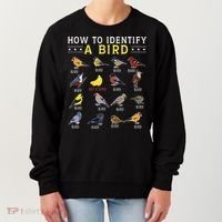 How To Identify A Bird Bird Watcher Bird Lover Women's Sweatshirt thumb 0