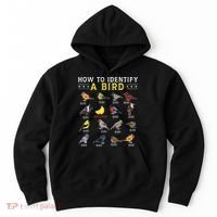 How To Identify A Bird Bird Watcher Bird Lover Hoodie thumb 0