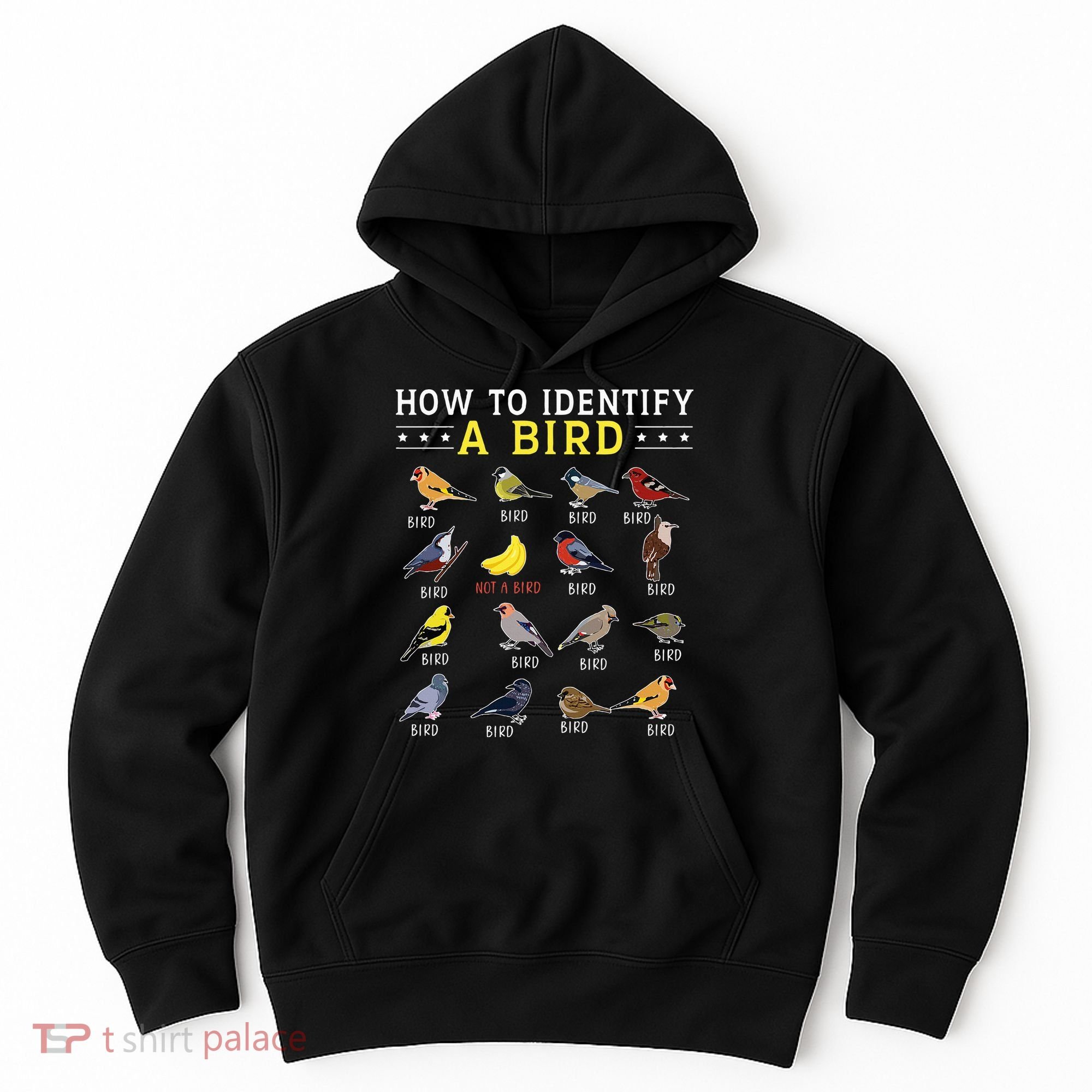 How To Identify A Bird Bird Watcher Bird Lover Hoodie