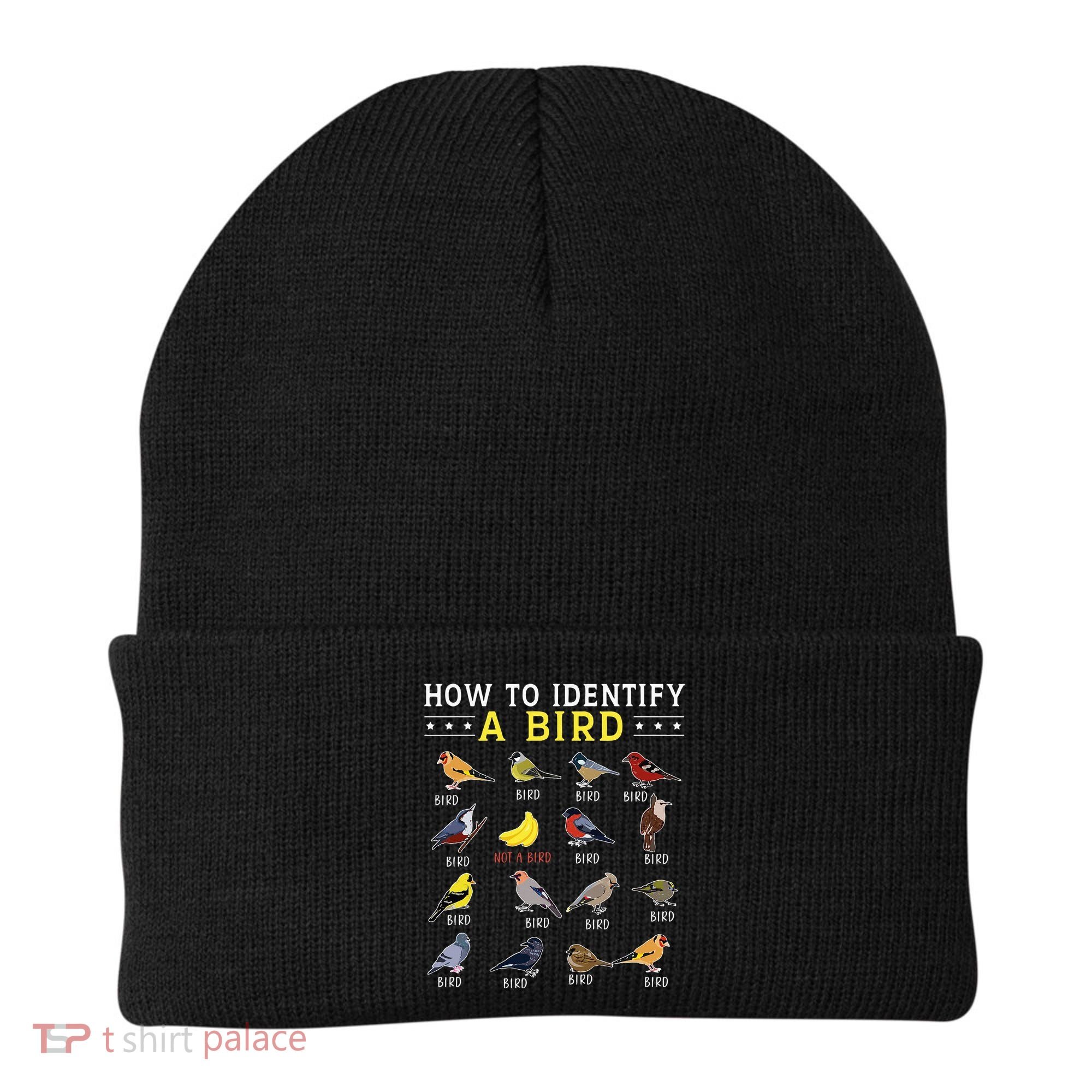 How To Identify A Bird Bird Watcher Bird Lover Beanie