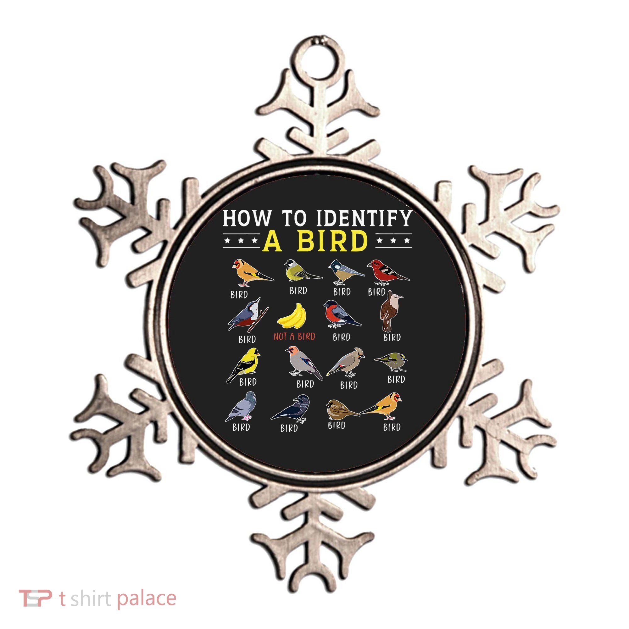 How To Identify A Bird Bird Watcher Bird Lover Ornament