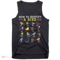 How To Identify A Bird Bird Watcher Bird Lover Tank Top thumb 0