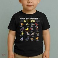 How To Identify A Bird Bird Watcher Bird Lover Toddler T-Shirt thumb 2