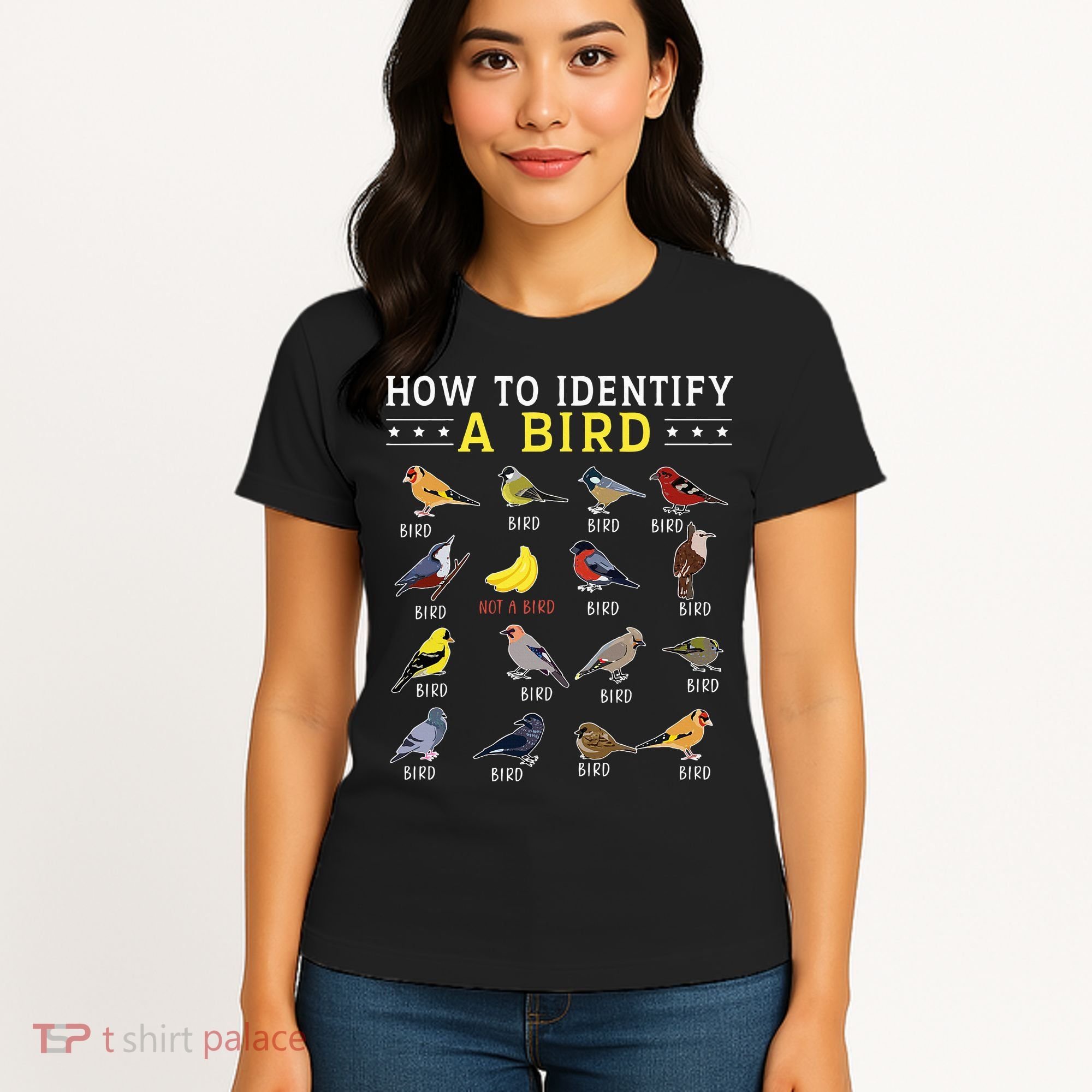 How To Identify A Bird Bird Watcher Bird Lover Women's T-Shirt