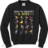 How To Identify A Bird Bird Watcher Bird Lover Kids Sweatshirt thumb 0