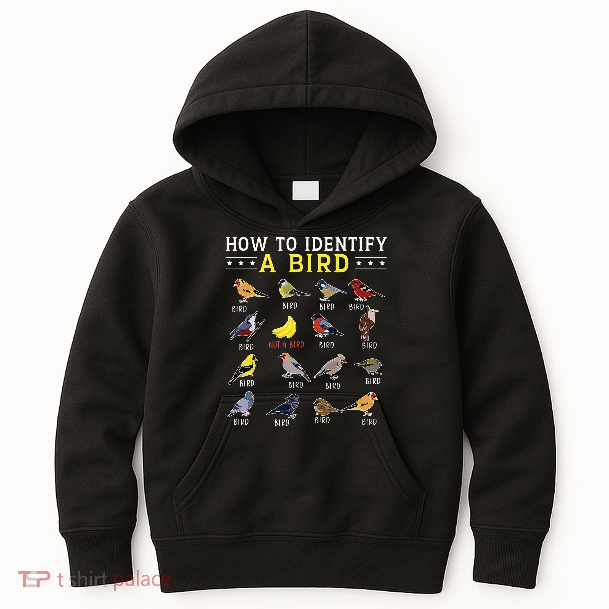 How To Identify A Bird Bird Watcher Bird Lover Kids Hoodie