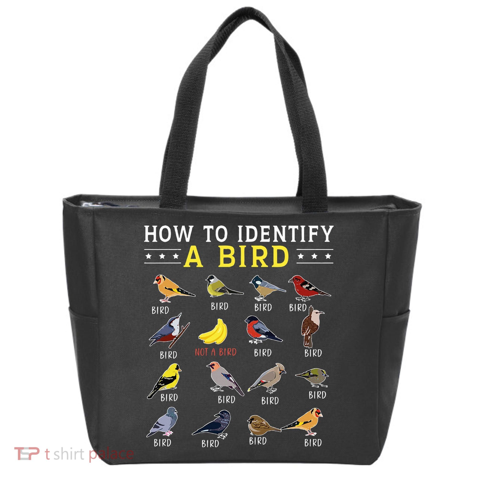 How To Identify A Bird Bird Watcher Bird Lover Tote Bag