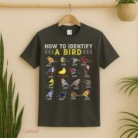 How To Identify A Bird Bird Watcher Bird Lover T-Shirt thumb 2