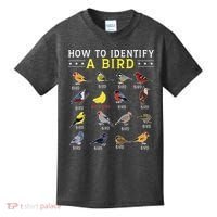 How To Identify A Bird Bird Watcher Bird Lover Kids T-Shirt thumb 0
