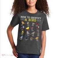 How To Identify A Bird Bird Watcher Bird Lover Kids T-Shirt thumb 2