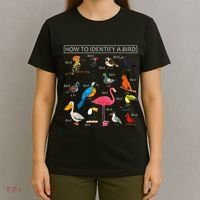 How To Identify A Bird Funny Birds Lover Nature Birdwatcher T-Shirt thumb 4