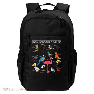 How To Identify A Bird Funny Birds Lover Nature Birdwatcher Backpack