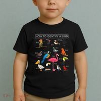 How To Identify A Bird Funny Birds Lover Nature Birdwatcher Toddler T-Shirt thumb 2