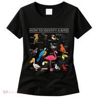 How To Identify A Bird Funny Birds Lover Nature Birdwatcher Women's T-Shirt thumb 0