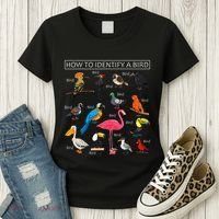 How To Identify A Bird Funny Birds Lover Nature Birdwatcher Women's T-Shirt thumb 3