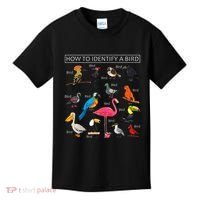 How To Identify A Bird Funny Birds Lover Nature Birdwatcher Kids T-Shirt thumb 0