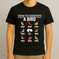 How To Identify A Bird Funny Bird Watching T-Shirt thumb 3