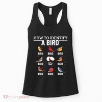 How To Identify A Bird Funny Bird Watching Women's Tank Top thumb 0