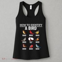 How To Identify A Bird Funny Bird Watching Women's Tank Top thumb 3
