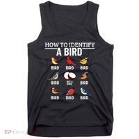 How To Identify A Bird Funny Bird Watching Tank Top thumb 0