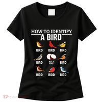 How To Identify A Bird Funny Bird Watching Women's T-Shirt thumb 0