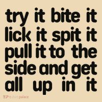 Hard222soft Try It Bite It Lick It Spit It Pull It To The Side And Get All Up In Tote Bag thumb 4