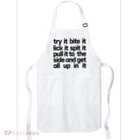 Hard222soft Try It Bite It Lick It Spit It Pull It To The Side And Get All Up In Apron thumb 0