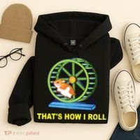 Hamster This Is How I Roll Hamster Wheel Shirt Gift TShirt Hoodie thumb 4