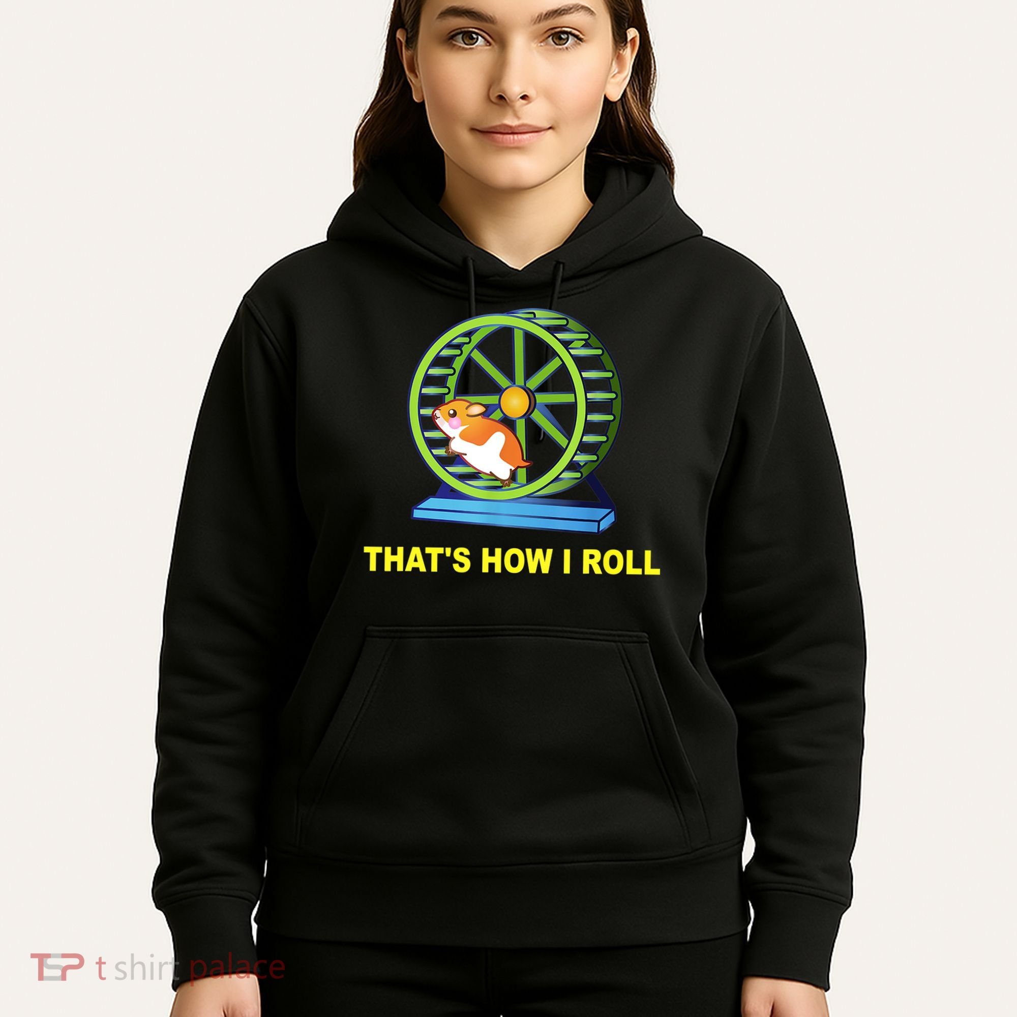 Hamster This Is How I Roll Hamster Wheel Shirt Gift TShirt Hoodie
